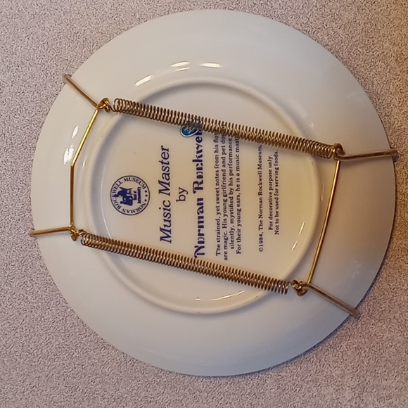 1984 Norman Rockwell 4pc Plate Set - Picture 7 of 9